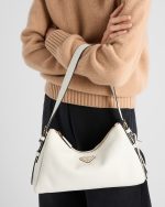 Prada Aimée Medium Leather Shoulder Bag - Image 6